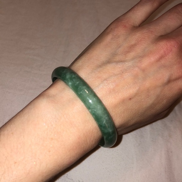 Jade Bangle Bracelet Green Natural jade